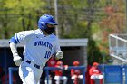 Baseball vs WPI  Wheaton College baseball vs Worcester Polytechnic Institute. - (Photo by Keith Nordstrom) : Wheaton, baseball